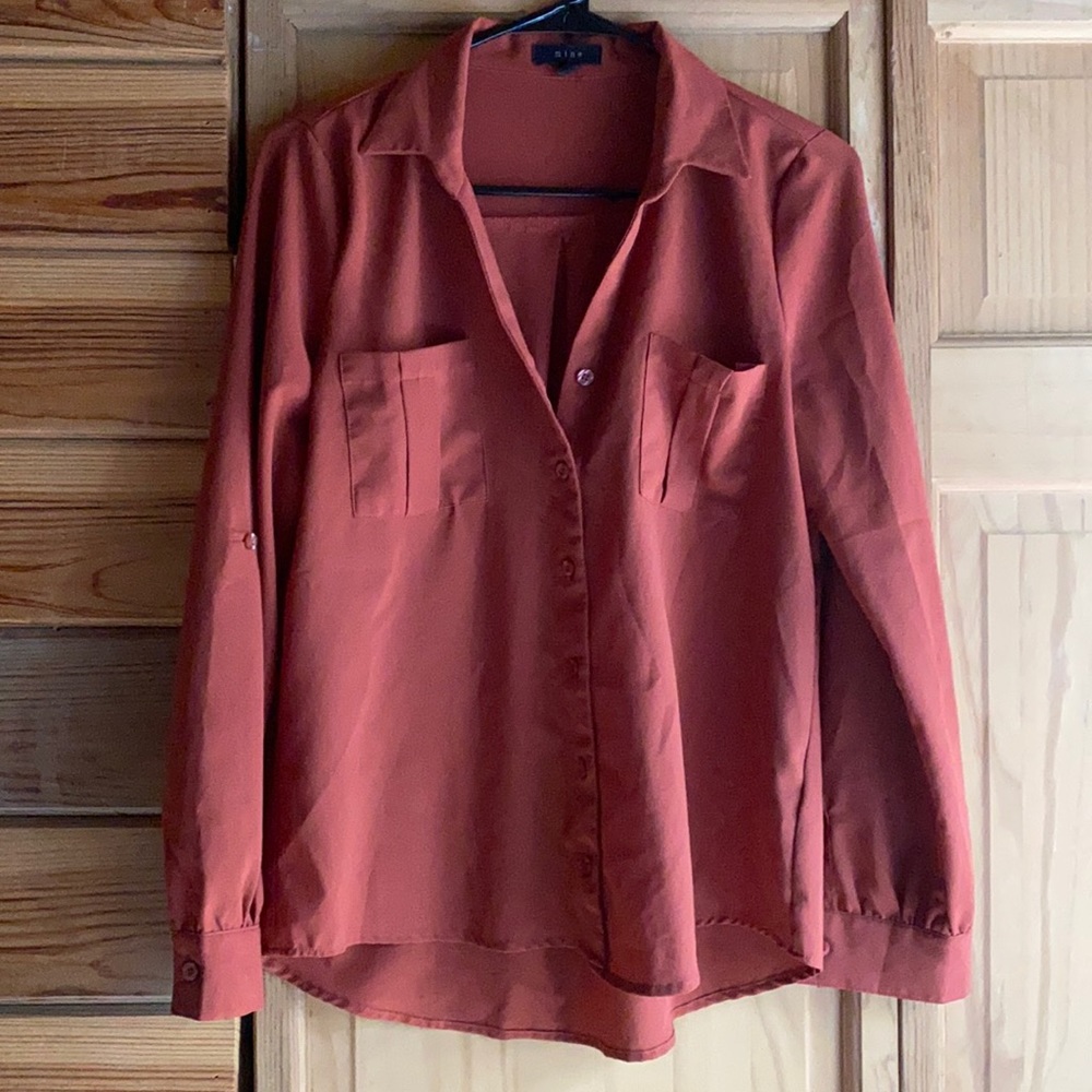 Mine Button Up Top
